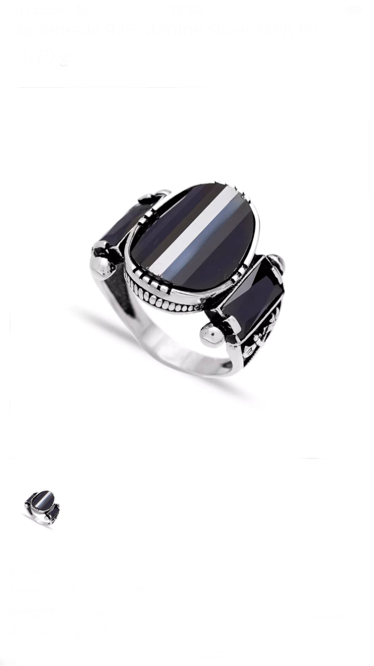 Harputture Real Silver Ring H-RNG 3849